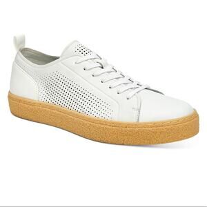 Calvin Klein Men's Everett White Small Grain Sneakers Men's Shoes-13